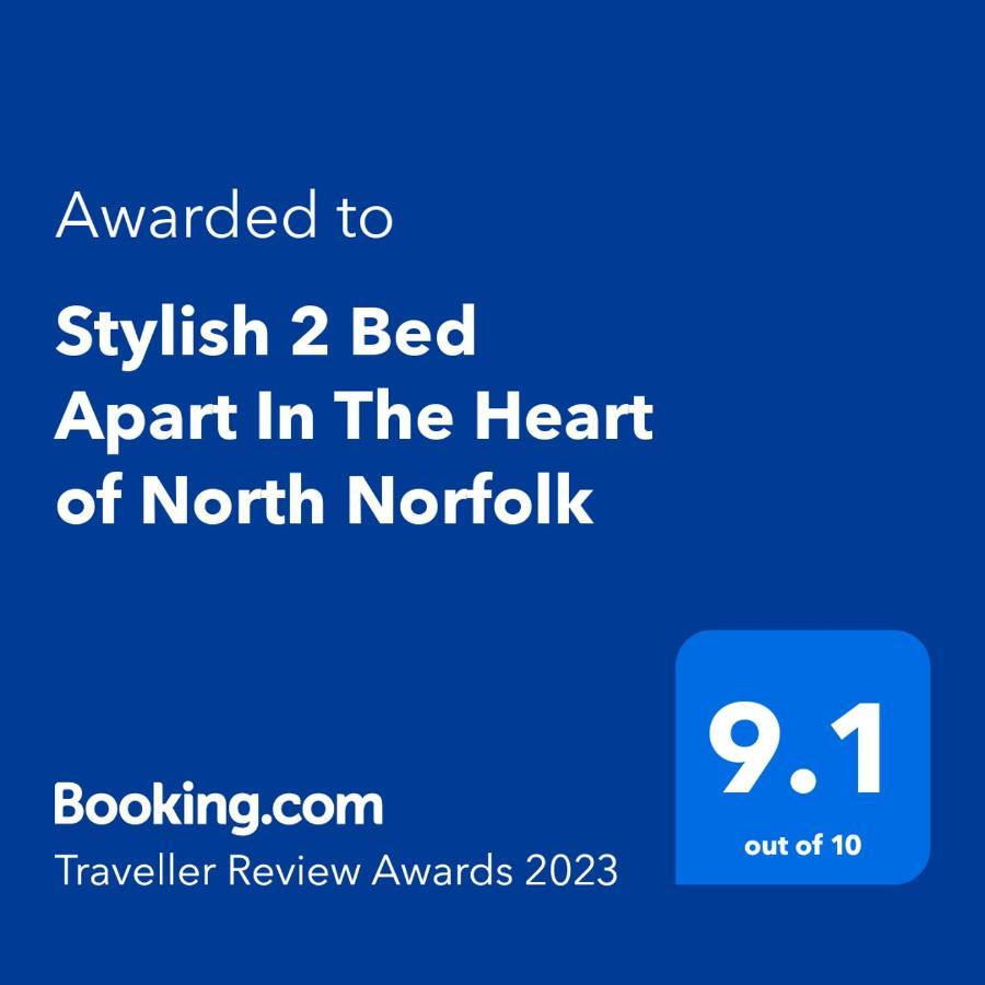 Stylish 2 Bed Apart In The Heart Of North Norfolk North Walsham Eksteriør billede